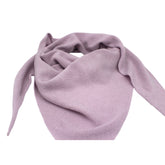 Kaschmir Dreieckstuch – handgemacht aus 100 % Kaschmir – zweifädig gestrickt – nachhaltig & luxuriös – 73 × 210 cm