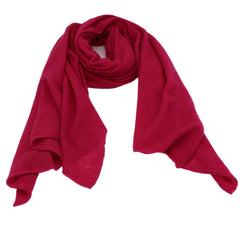 Handgestrickter Kaschmirschal – locker & luftig