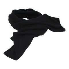 Großer Kaschmir Schal 2-fädig, schwarz