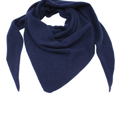 Kaschmir Dreieckstuch – handgemacht aus 100 % Kaschmir – zweifädig gestrickt – nachhaltig & luxuriös – 73 × 210 cm