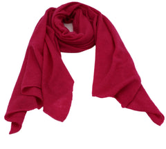 Handgestrickter Kaschmirschal – locker & luftig