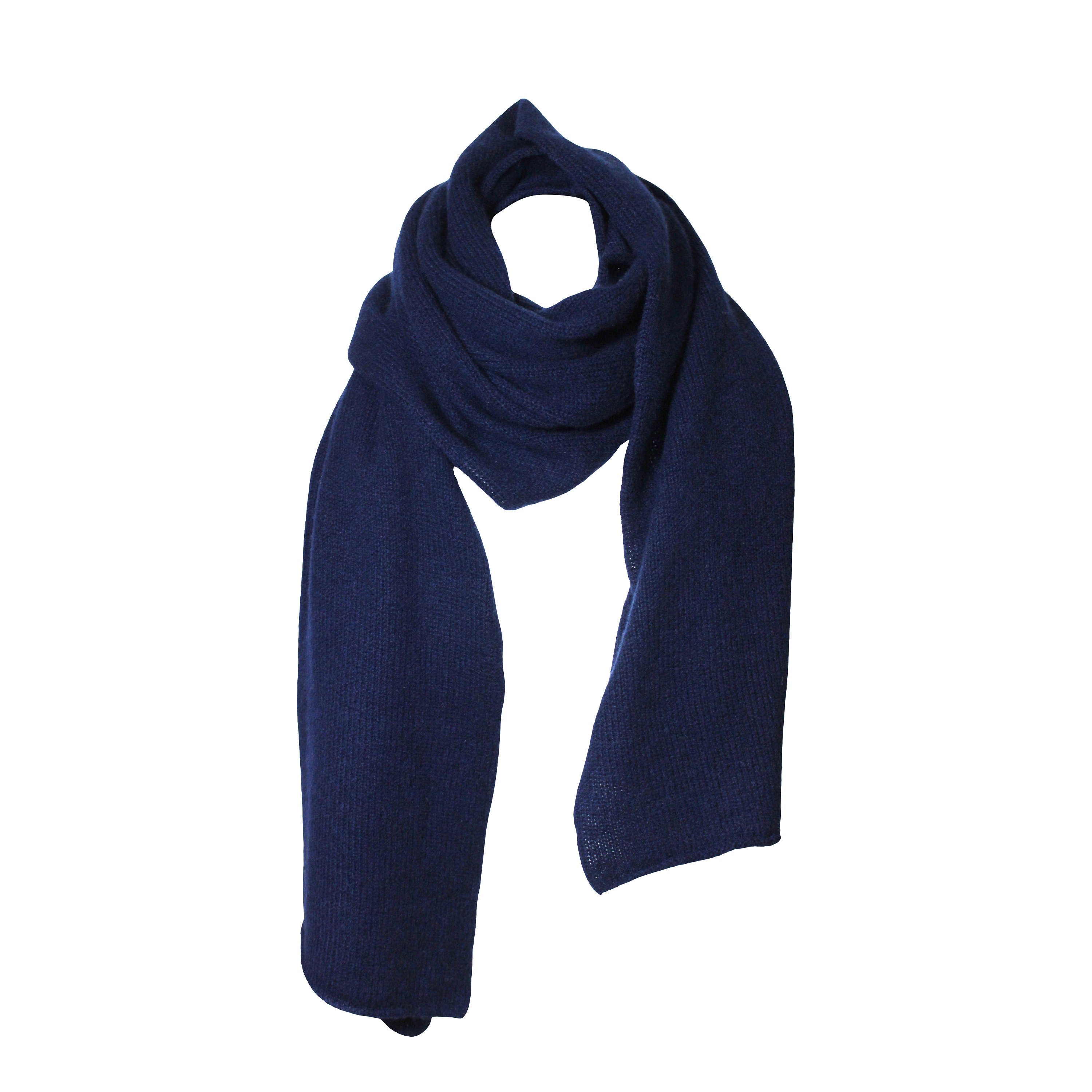 Handgemachter Kaschmir-Schal – 100 % Kaschmir, Unisex, groß & weich